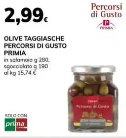 Basko Olive taggiasche percorsi di gusto PRIMIA offerta