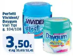 Sigma Perfetti Vivident/ Daygum offerta