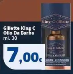 Sigma Gillette King C Ollo Da Barba offerta