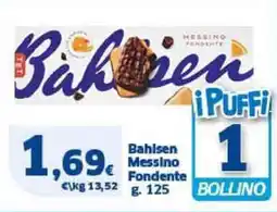 Sigma Bahlsen Messino Fondente offerta