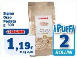 Sigma Sigma Orzo Perlato offerta