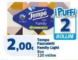 Sigma Tempo Fazzoletti Family Light Box offerta