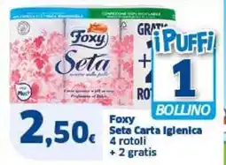 Sigma Foxy Seta Carta Iglenica offerta