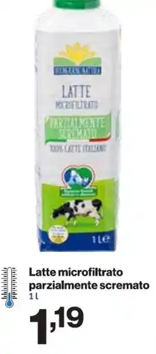 In'S Mercato Latte microfiltrato parzialmente scremato offerta
