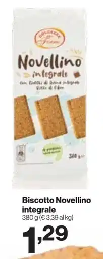 In'S Mercato Biscotto Novellino integrale offerta