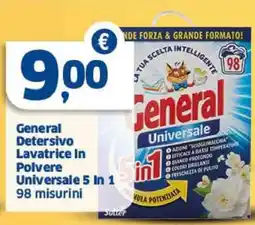 Sigma General Detersivo Lavatrice In Polvere Universale 5 In 1 offerta