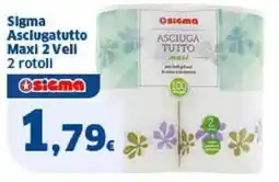 Sigma Sigma Asclugatutto Maxi offerta