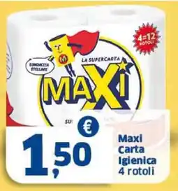 Sigma Maxi Carta Igienica offerta
