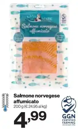 In'S Mercato Salmone norvegese affumicato offerta