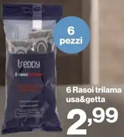 In'S Mercato 6 Rasoi trilama usa&getta offerta