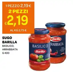 Ekom Sugo barilla basilico, arrabbiata offerta