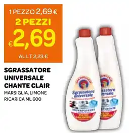 Ekom Sgrassatore universale chante clair marsiglia, limone ricarica offerta