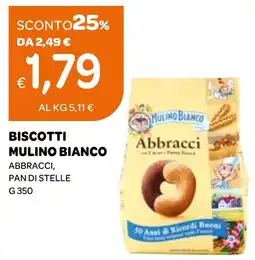Ekom Biscotti mulino bianco abbracci, pan di stelle offerta