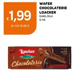 Ekom Wafer chocolaterie loacker dark, milk offerta