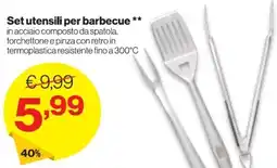 In'S Mercato Set utensili per barbecue offerta