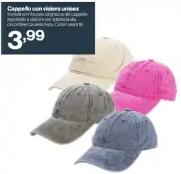 In'S Mercato Cappello con visiera unisex offerta