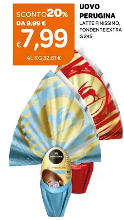 Ekom Uovo perugina latte finissimo, fondente extra offerta