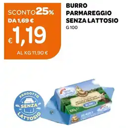 Ekom Burro parmareggio senza lattosio offerta