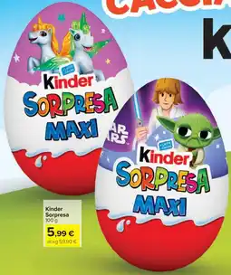 Carrefour Kinder Sorpresa offerta