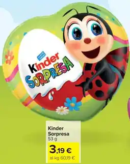 Carrefour Kinder Sorpresa offerta