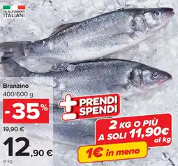 Carrefour Branzino offerta
