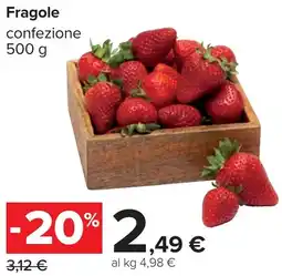 Carrefour Fragole offerta