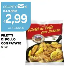 Ekom Filetti di pollo con patate offerta