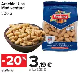 Carrefour Arachidi Usa Madiventura offerta
