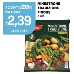 Ekom Minestrone tradizione FINDUS offerta