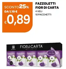Ekom Fazzoletti FIOR DI CARTA offerta