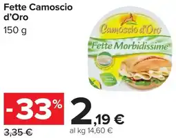 Carrefour Fette Camoscio d'Oro offerta