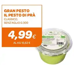 Ekom Gran pesto il pesto di prà classico, senz'aglio offerta