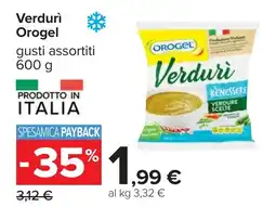 Carrefour Verdurì Orogel offerta