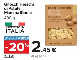 Carrefour Gnocchi Freschi di Patate Mamma Emma offerta
