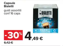 Carrefour Capsule Bialetti offerta