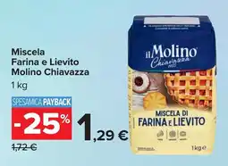 Carrefour Miscela Farina e Lievito Molino Chiavazza offerta