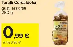 Carrefour Taralli Cerealdolci offerta