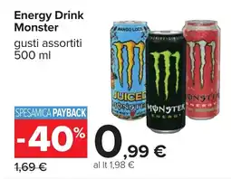 Carrefour Energy Drink Monster offerta