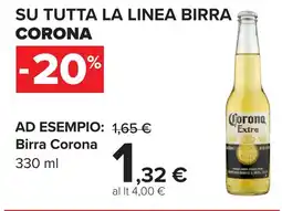 Carrefour Su tutta la linea birra CORONA offerta