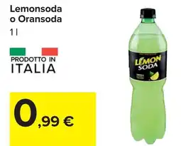 Carrefour Lemonsoda o Oransoda offerta