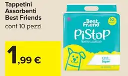 Carrefour Tappetini Assorbenti Best Friends offerta