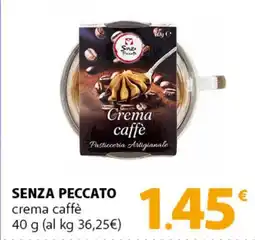 Famila Superstore SENZA PECCATO crema caffè offerta