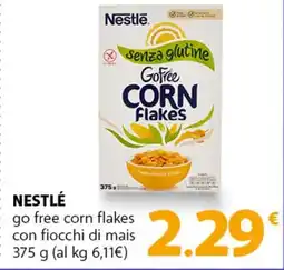Famila Superstore NESTLÉ go free corn flakes con fiocchi di mais offerta