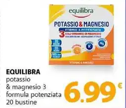 Famila Superstore EQUILIBRA potassio & magnesio 3 formula potenziata offerta
