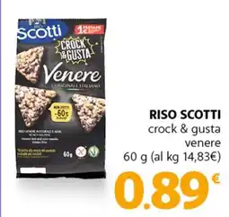 Famila Superstore RISO SCOTTI crock & gusta venere offerta