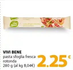 Famila Superstore VIVI BENE pasta sfoglia fresca rotonda offerta