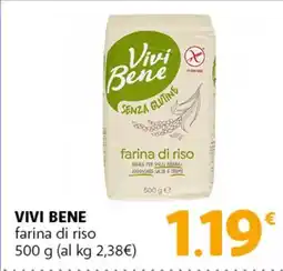 Famila Superstore VIVI BENE farina di riso offerta