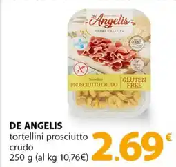 Famila Superstore DE ANGELIS tortellini prosciutto crudo offerta