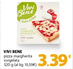 Famila Superstore VIVI BENE pizza margherita surgelata offerta