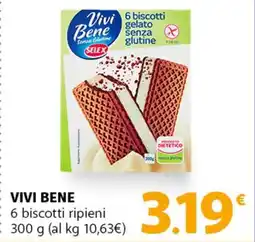 Famila Superstore VIVI BENE 6 biscotti ripieni offerta